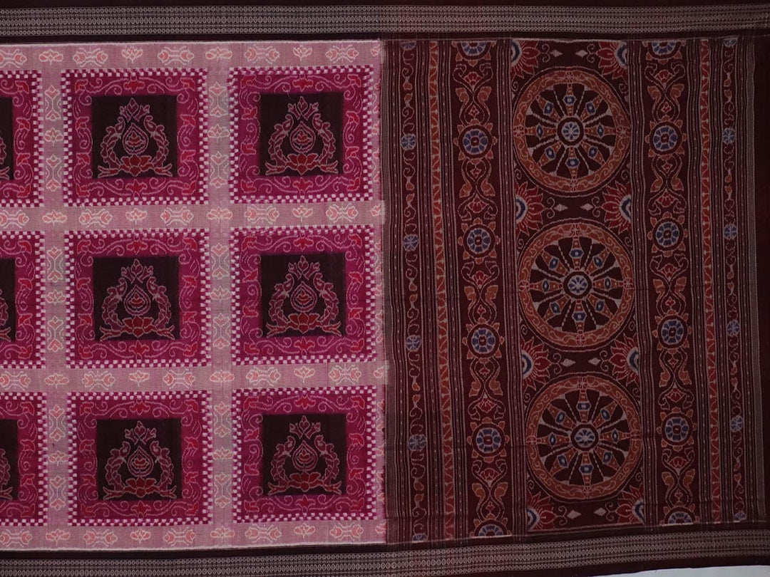 Handloom Sambalpuri Cotton Ikkat Saree Handloom Saree_Cotton Priyadarshini Handloom