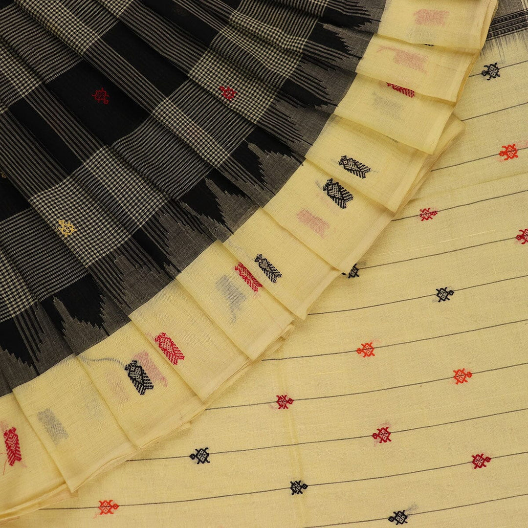 Handloom Sambalpuri Cotton Ikkat Saree Handloom Saree_Cotton Priyadarshini Handloom