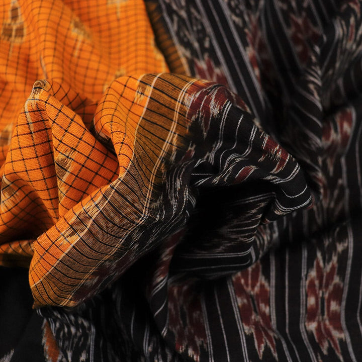 Handloom Sambalpuri Cotton Ikkat Saree Handloom Saree_Cotton Priyadarshini Handloom