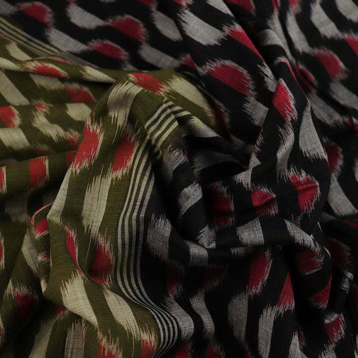 Handloom Sambalpuri Cotton Ikkat Saree Handloom Saree_Cotton Priyadarshini Handloom