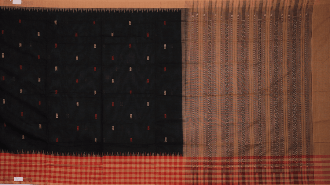 Handloom Sambalpuri Cotton Ikkat Saree Handloom Saree_Cotton Priyadarshini Handloom