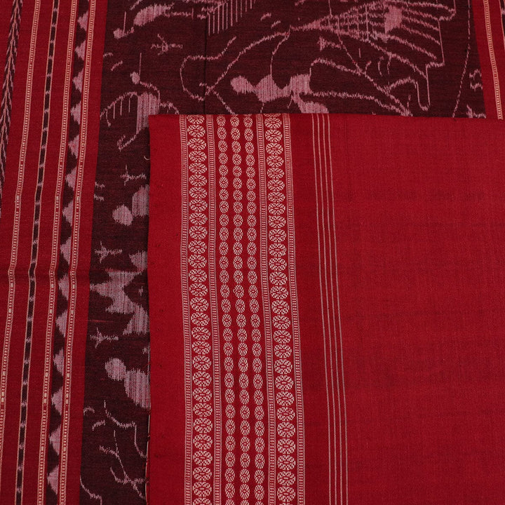 Handloom Sambalpuri Cotton Ikkat Saree Handloom Saree_Cotton Priyadarshini Handloom