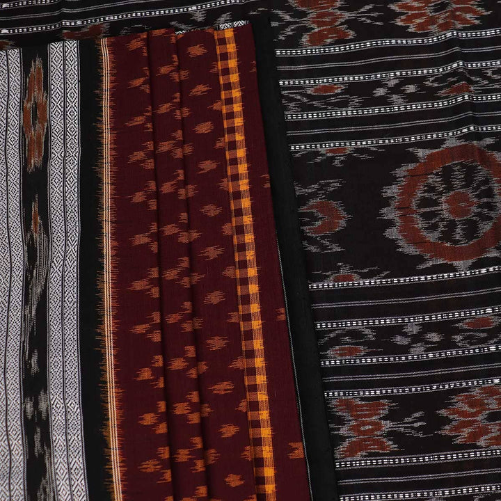 Handloom Sambalpuri Cotton Ikkat Saree Handloom Saree_Cotton Priyadarshini Handloom