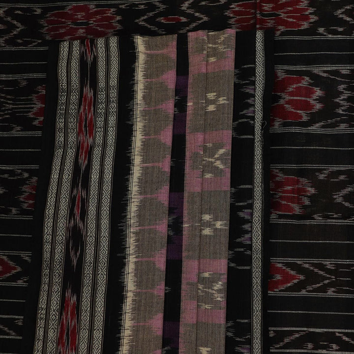 Handloom Sambalpuri Cotton Ikkat Saree Handloom Saree_Cotton Priyadarshini Handloom