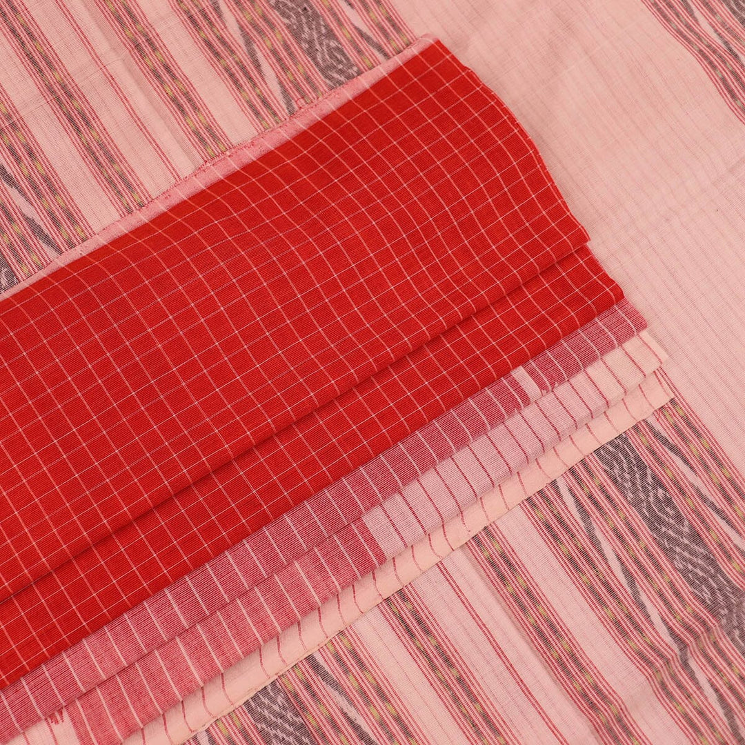 Handloom Sambalpuri Cotton Ikkat Saree Handloom Saree_Cotton Priyadarshini Handloom