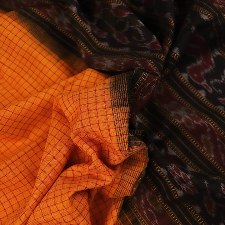 Handloom Sambalpuri Cotton Ikkat Saree Handloom Saree_Cotton Priyadarshini Handloom