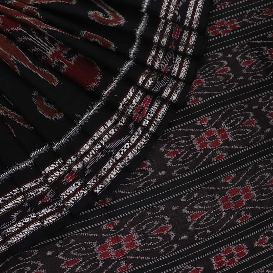 Handloom Sambalpuri Cotton Ikkat Saree Handloom Saree_Cotton Priyadarshini Handloom