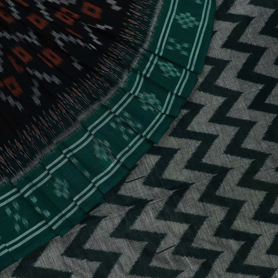 Handloom Sambalpuri Cotton Ikkat Saree Handloom Saree_Cotton Priyadarshini Handloom
