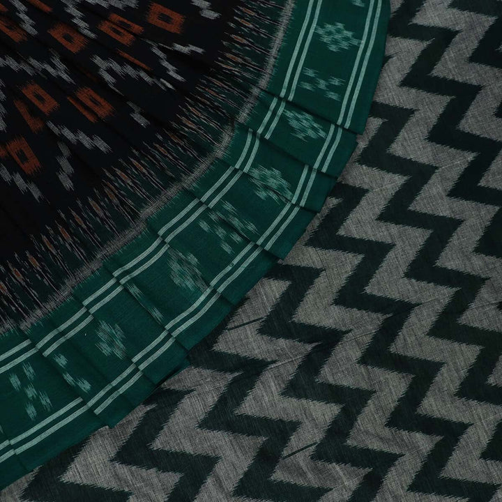 Handloom Sambalpuri Cotton Ikkat Saree Handloom Saree_Cotton Priyadarshini Handloom