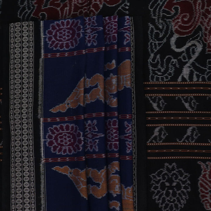 Handloom Sambalpuri Cotton Ikkat Saree Handloom Saree_Cotton Priyadarshini Handloom