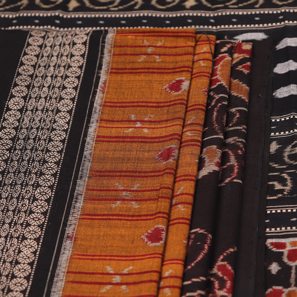 Handloom Sambalpuri Cotton Ikkat Saree Handloom Saree_Cotton Priyadarshini Handloom