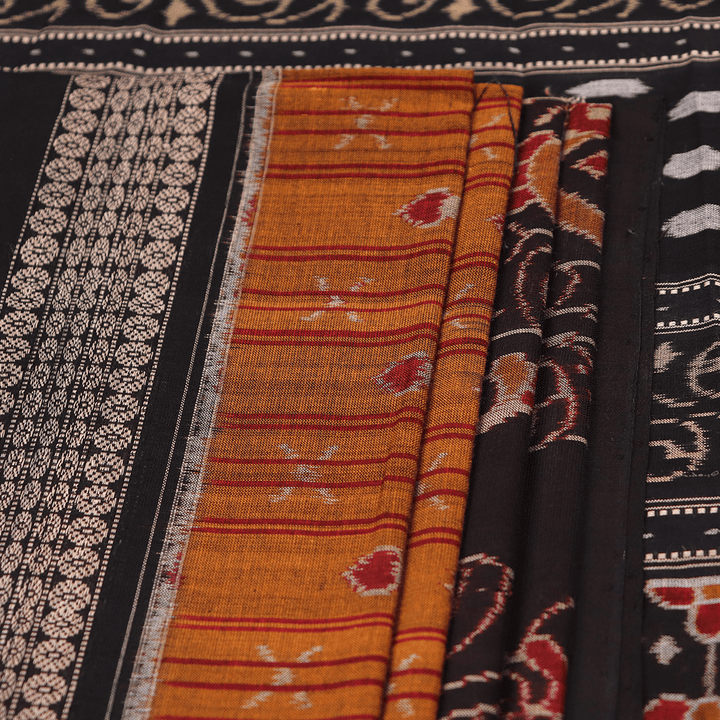 Handloom Sambalpuri Cotton Ikkat Saree Handloom Saree_Cotton Priyadarshini Handloom