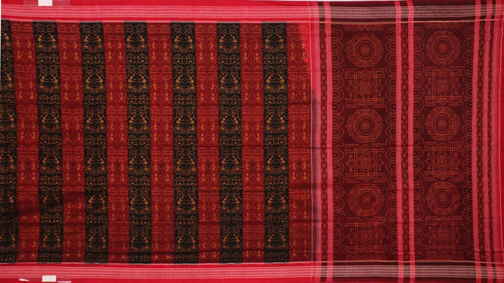 Handloom Sambalpuri Cotton Ikkat Saree Handloom Saree_Cotton Priyadarshini Handloom
