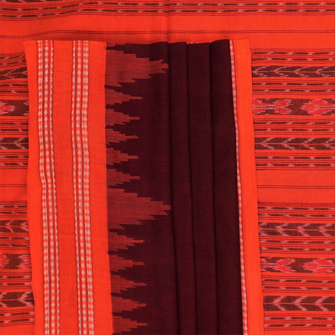 Handloom Sambalpuri Cotton Ikkat Saree Handloom Saree_Cotton Priyadarshini Handloom
