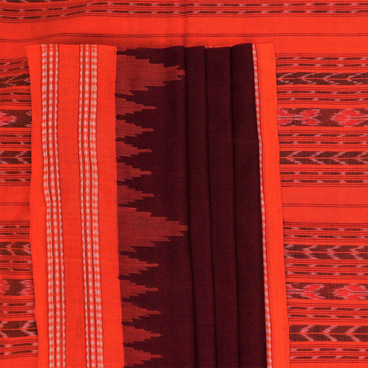 Handloom Sambalpuri Cotton Ikkat Saree Handloom Saree_Cotton Priyadarshini Handloom