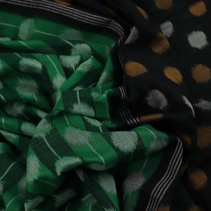 Handloom Sambalpuri Cotton Ikkat Saree Handloom Saree_Cotton Priyadarshini Handloom