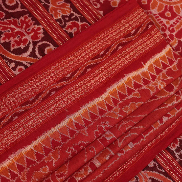 Handloom Sambalpuri Cotton Ikkat Saree Handloom Saree_Cotton Priyadarshini Handloom