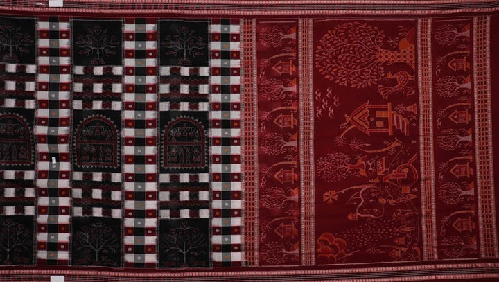 Handloom Sambalpuri Cotton Ikkat Saree Handloom Saree_Cotton Priyadarshini Handloom