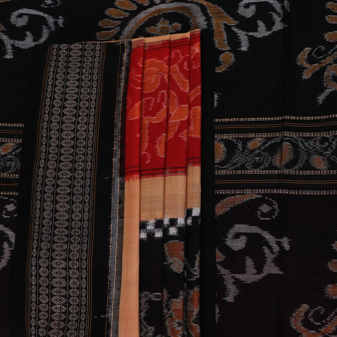 Handloom Sambalpuri Cotton Ikkat Saree Handloom Saree_Cotton Priyadarshini Handloom