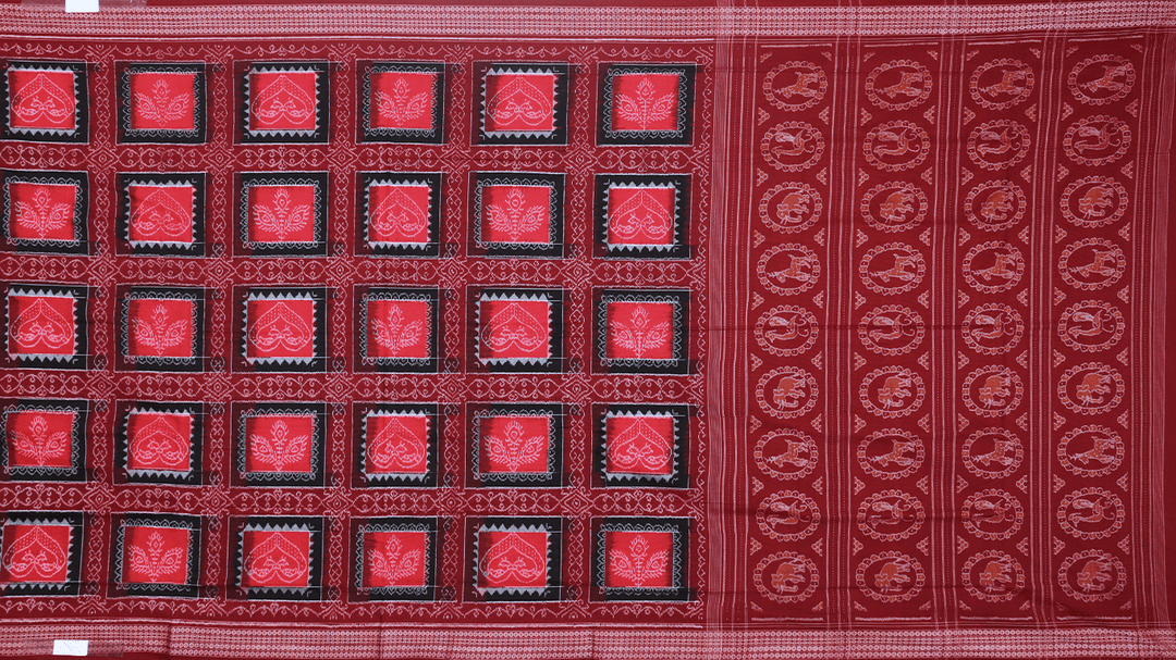 Handloom Sambalpuri Cotton Ikkat Saree Handloom Saree_Cotton Priyadarshini Handloom