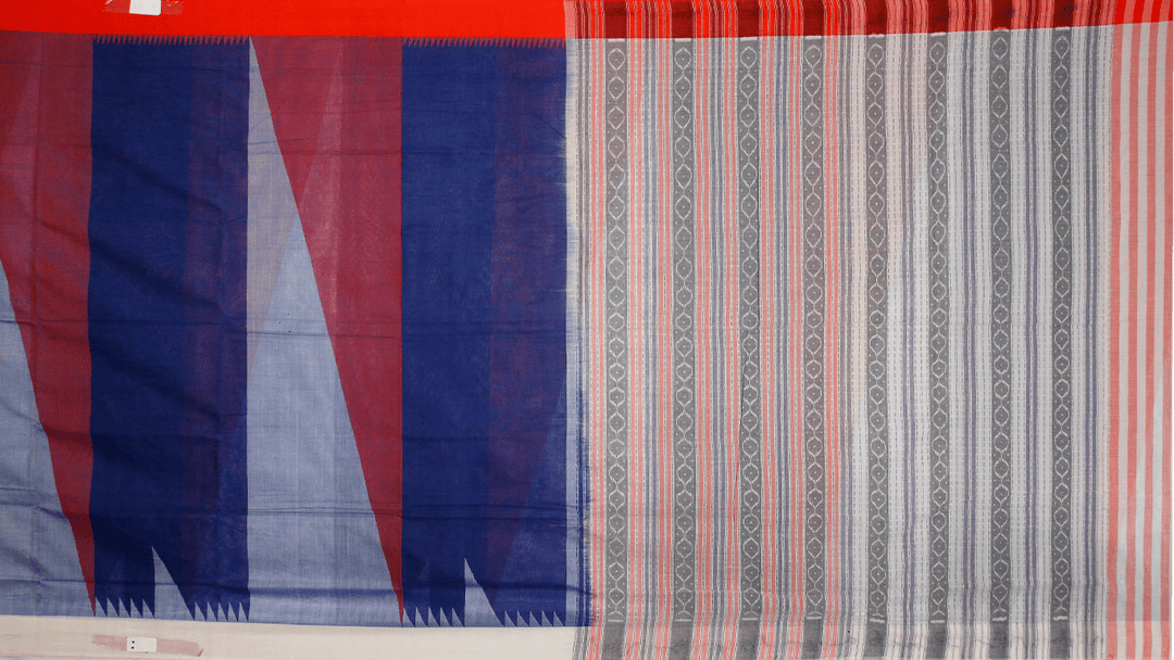 Handloom Sambalpuri Cotton Ikkat Saree Handloom Saree_Cotton Priyadarshini Handloom