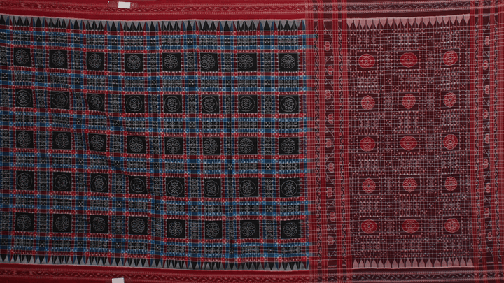 Handloom Sambalpuri Cotton Ikkat Saree Handloom Saree_Cotton Priyadarshini Handloom