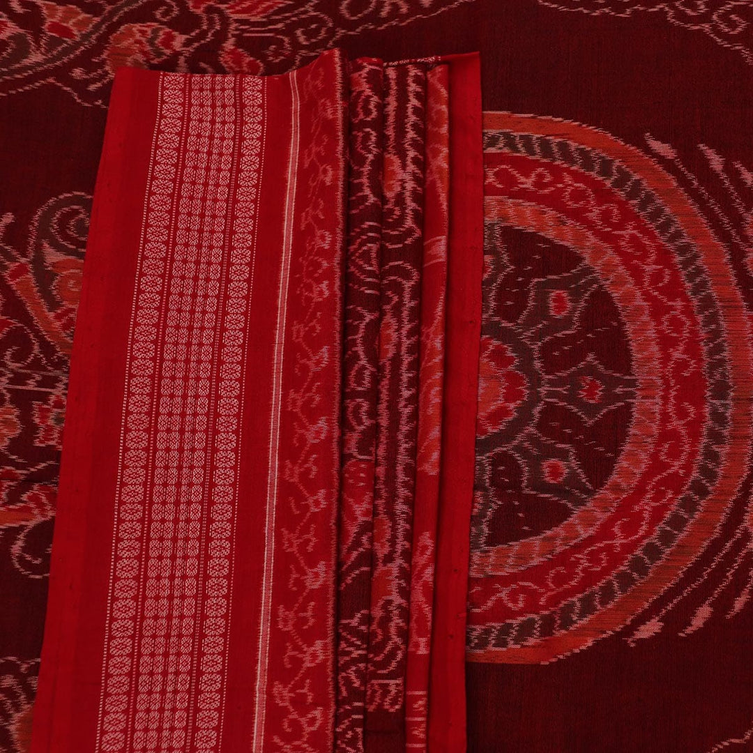 Handloom Sambalpuri Cotton Ikkat Saree Handloom Saree_Cotton Priyadarshini Handloom