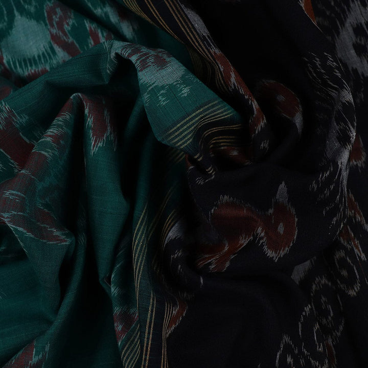 Handloom Sambalpuri Cotton Ikkat Saree Handloom Saree_Cotton Priyadarshini Handloom