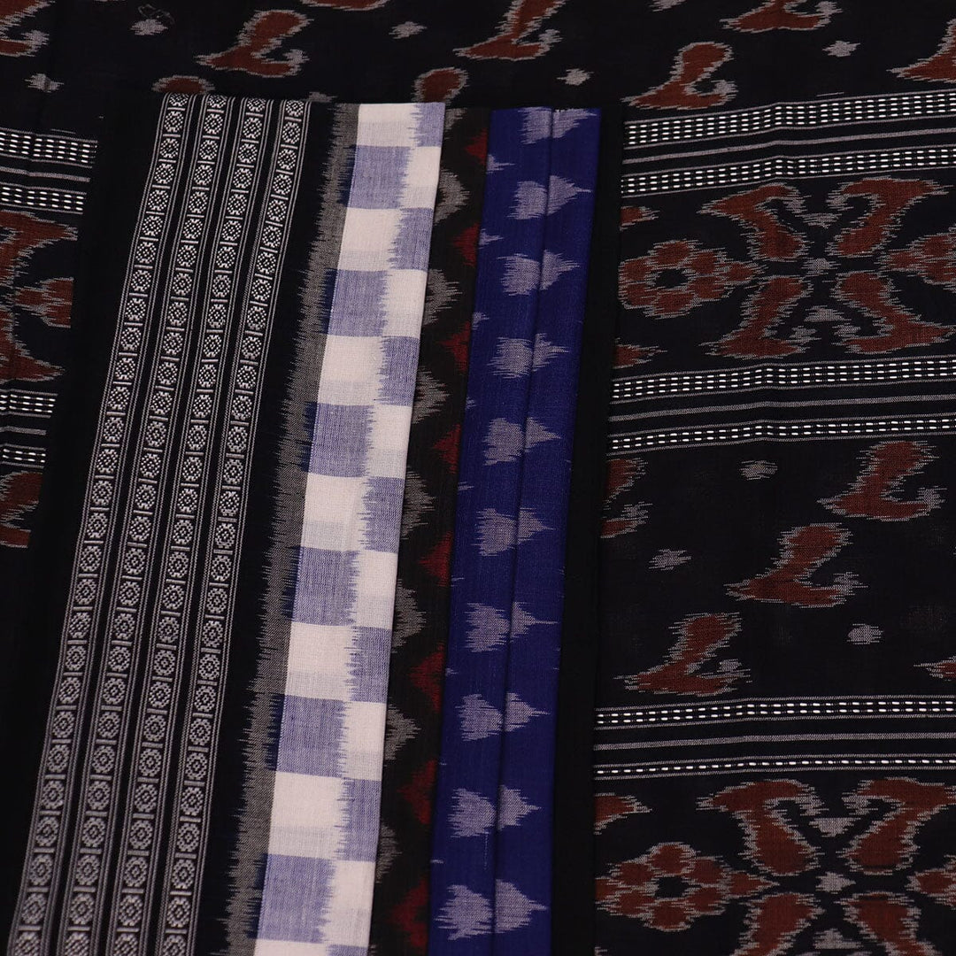 Handloom Sambalpuri Cotton Ikkat Saree Handloom Saree_Cotton Priyadarshini Handloom