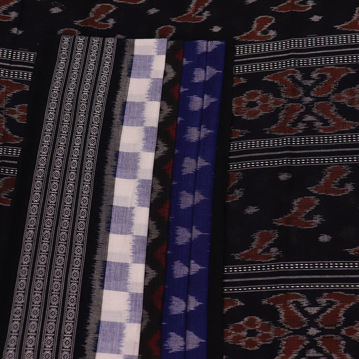 Handloom Sambalpuri Cotton Ikkat Saree Handloom Saree_Cotton Priyadarshini Handloom