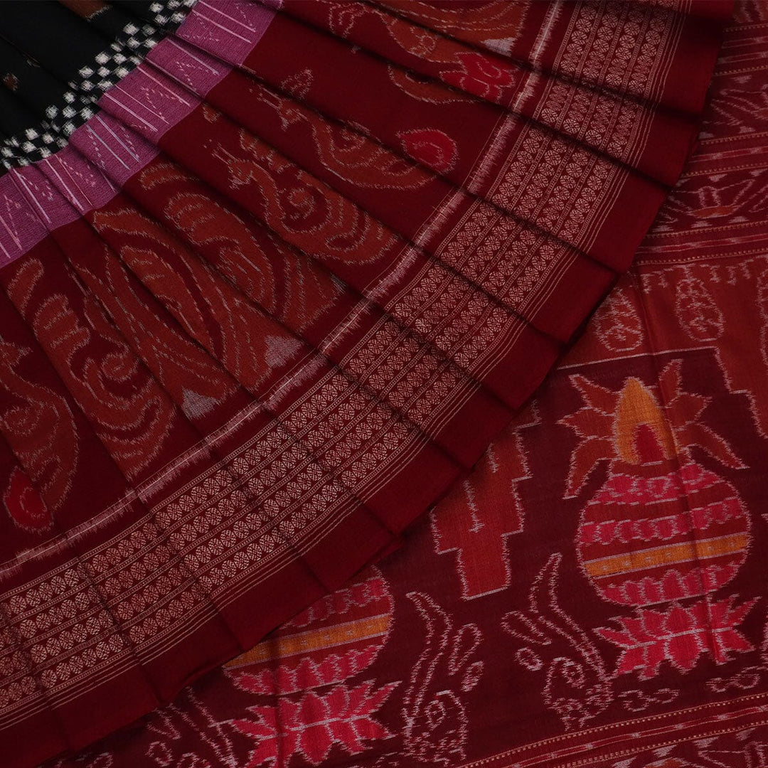 Handloom Sambalpuri Cotton Ikkat Saree Handloom Saree_Cotton Priyadarshini Handloom