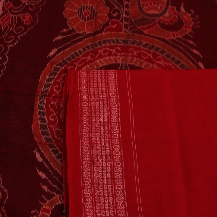 Handloom Sambalpuri Cotton Ikkat Saree Handloom Saree_Cotton Priyadarshini Handloom