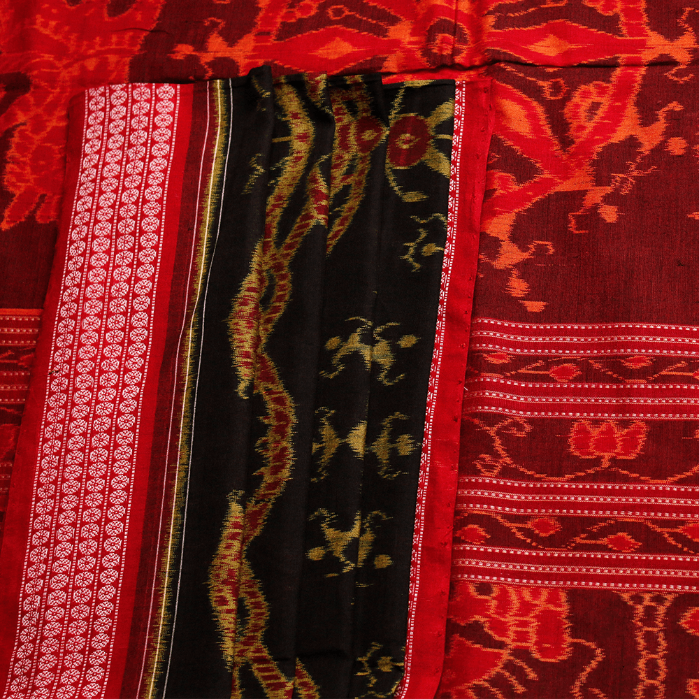 Handloom Sambalpuri Cotton Ikkat Saree Handloom Saree_Cotton Priyadarshini Handloom