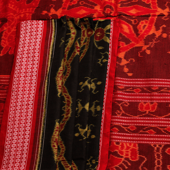 Handloom Sambalpuri Cotton Ikkat Saree Handloom Saree_Cotton Priyadarshini Handloom