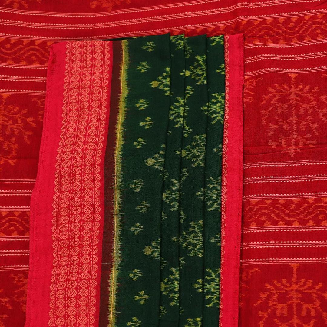 Handloom Sambalpuri Cotton Ikkat Saree Handloom Saree_Cotton Priyadarshini Handloom