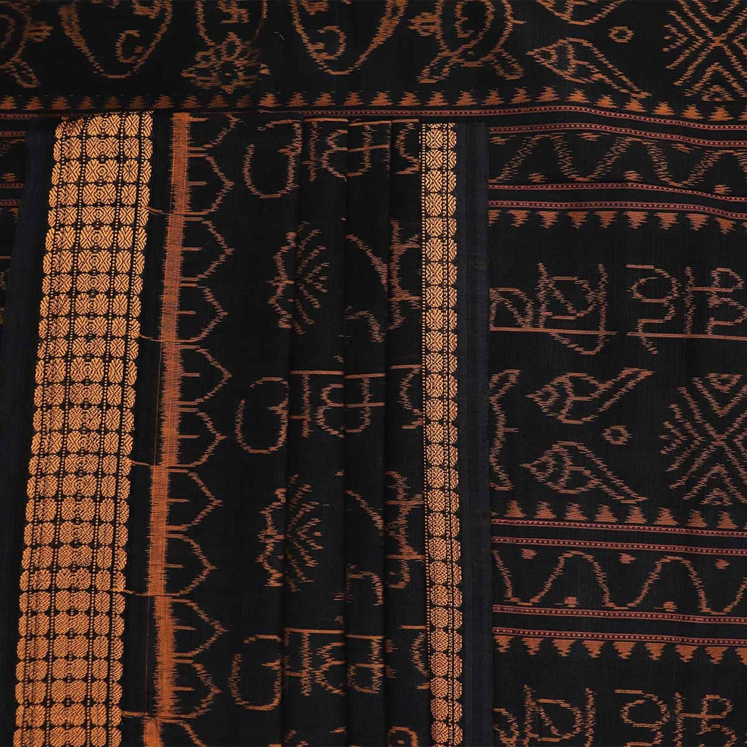 Handloom Sambalpuri Cotton Ikkat Saree Handloom Saree_Cotton Priyadarshini Handloom