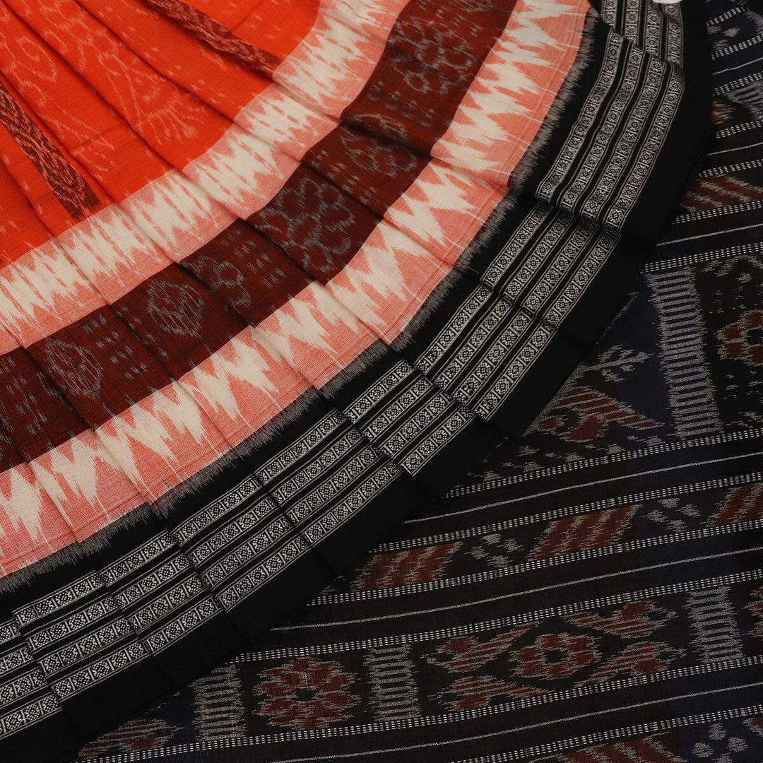 Handloom Sambalpuri Cotton Ikkat Saree Handloom Saree_Cotton Priyadarshini Handloom