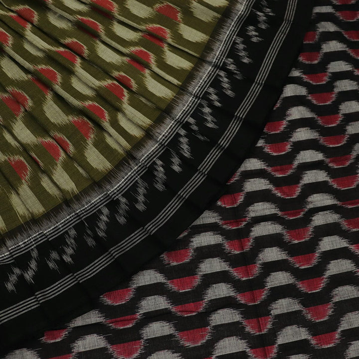 Handloom Sambalpuri Cotton Ikkat Saree Handloom Saree_Cotton Priyadarshini Handloom