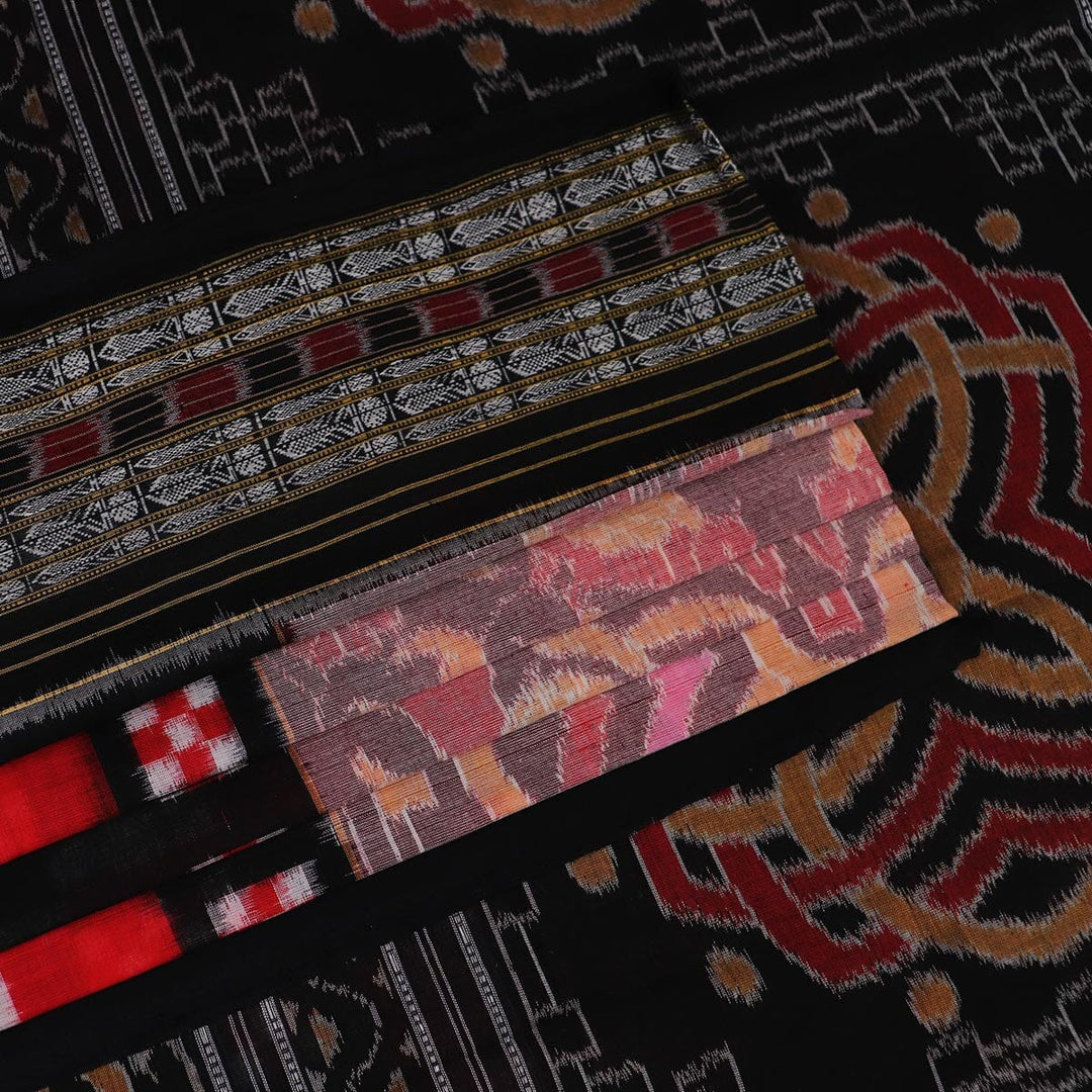 Handloom Sambalpuri Cotton Ikkat Saree Handloom Saree_Cotton Priyadarshini Handloom