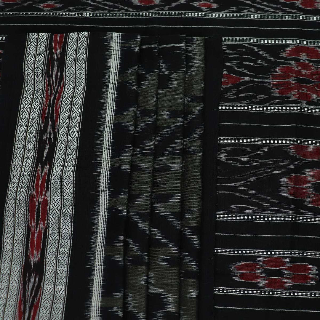 Handloom Sambalpuri Cotton Ikkat Saree Handloom Saree_Cotton Priyadarshini Handloom
