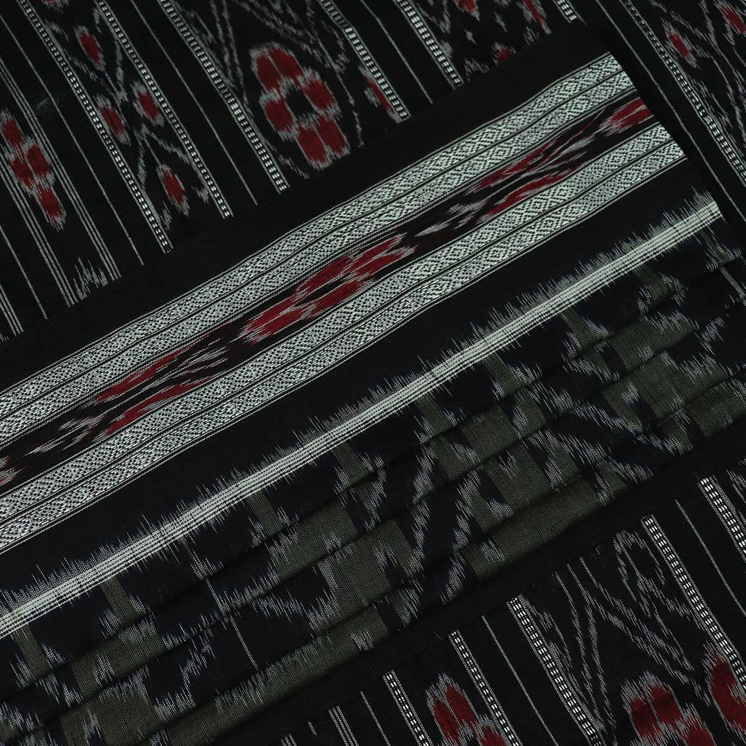 Handloom Sambalpuri Cotton Ikkat Saree Handloom Saree_Cotton Priyadarshini Handloom