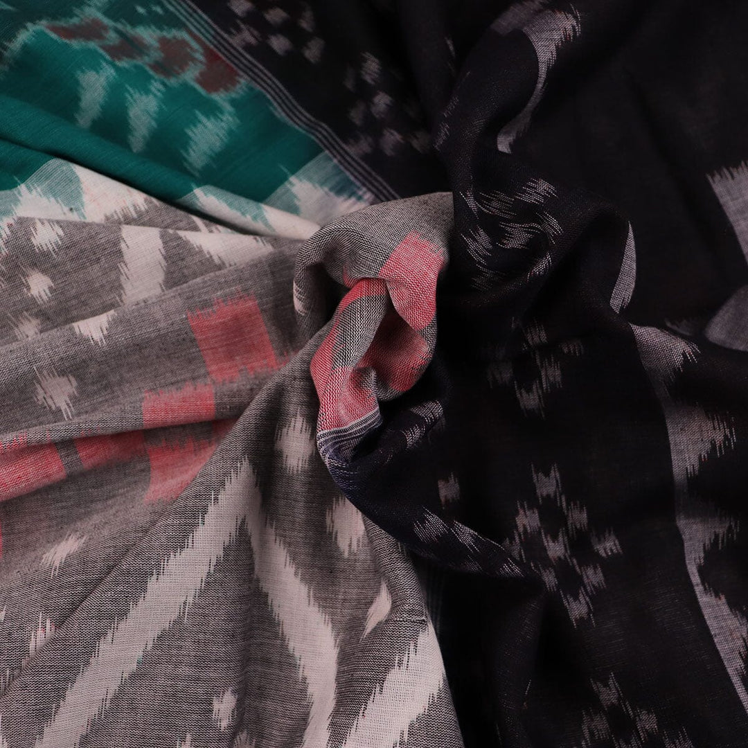 Handloom Sambalpuri Cotton Ikkat Saree Handloom Saree_Cotton Priyadarshini Handloom