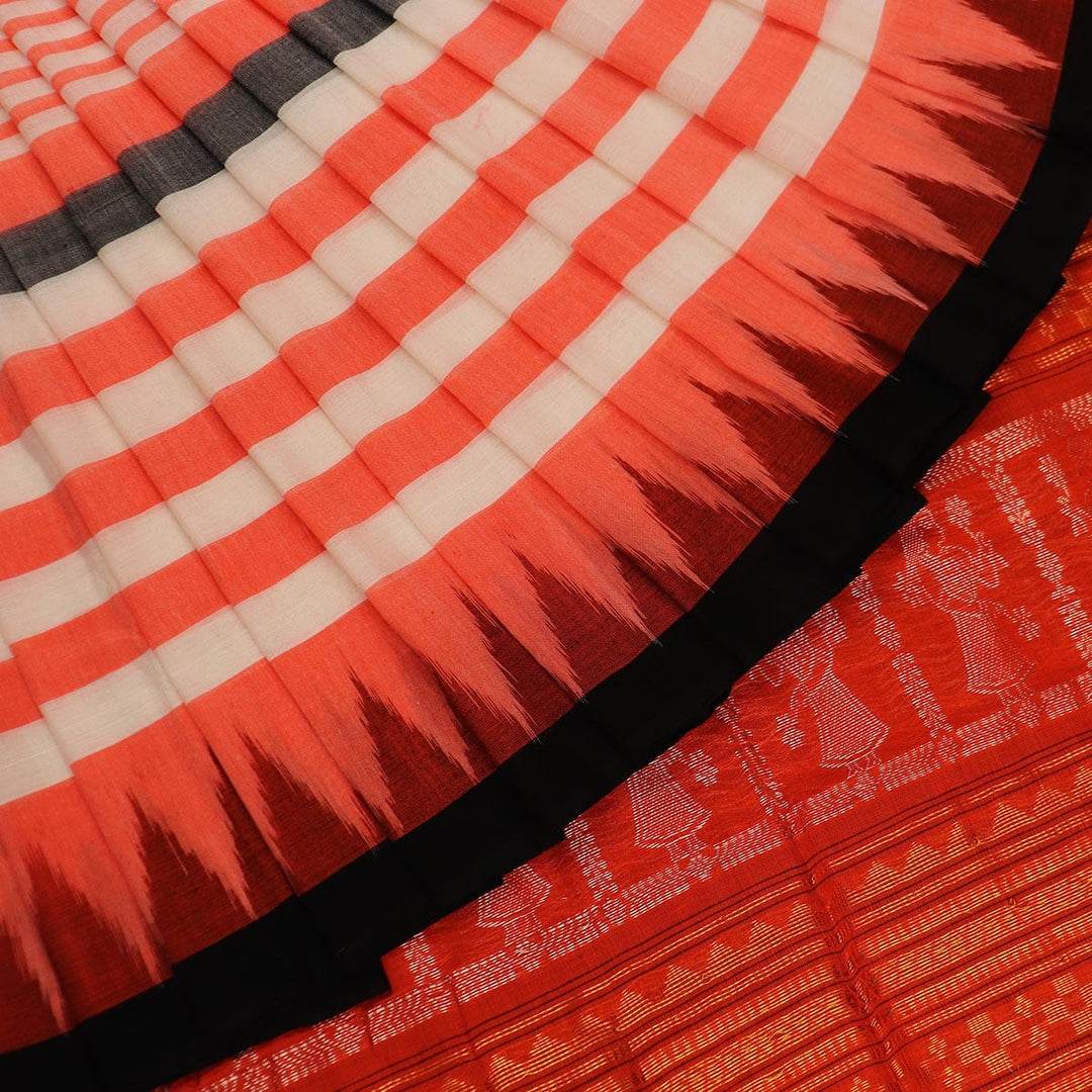 Handloom Sambalpuri Cotton Ikkat Saree Handloom Saree_Cotton Priyadarshini Handloom