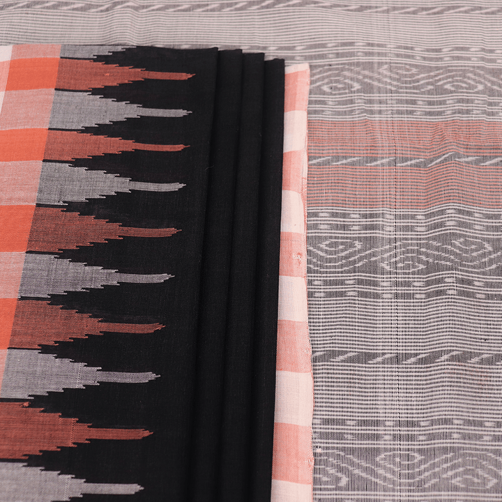 Handloom Sambalpuri Cotton Ikkat Saree Handloom Saree_Cotton Priyadarshini Handloom