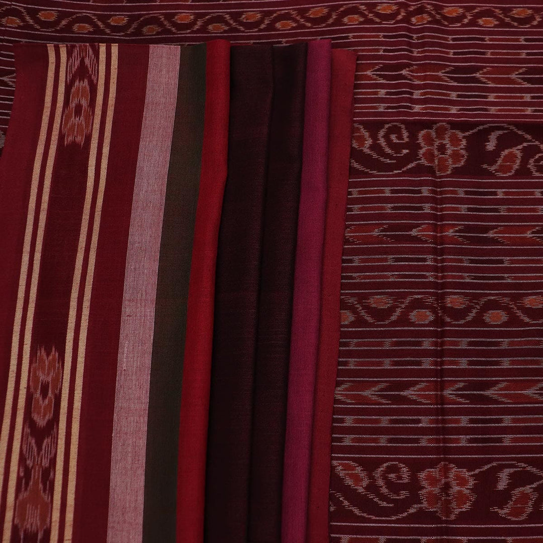 Handloom Sambalpuri Cotton Ikkat Saree Handloom Saree_Cotton Priyadarshini Handloom