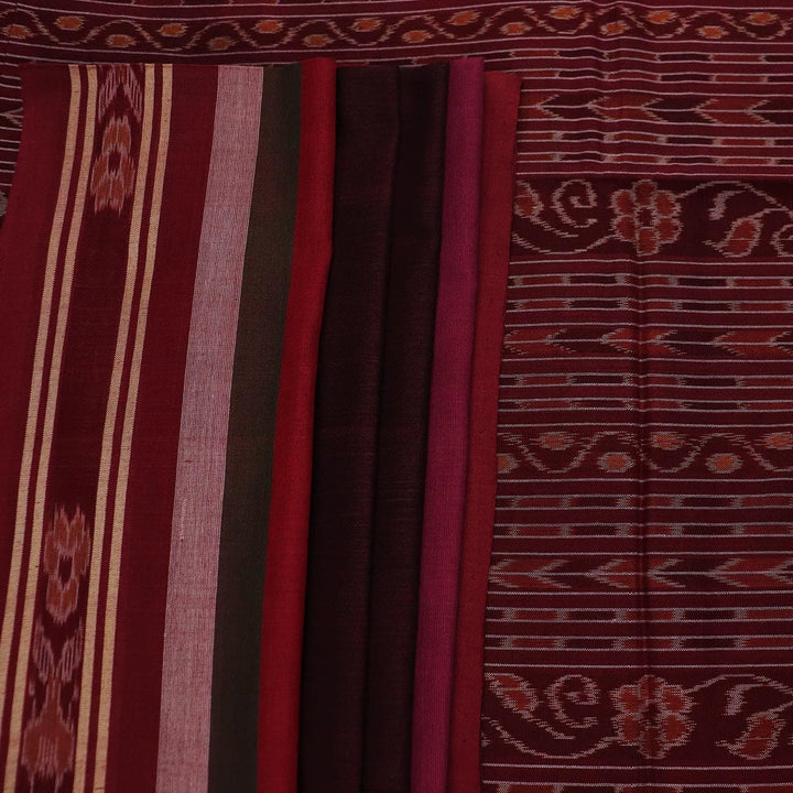 Handloom Sambalpuri Cotton Ikkat Saree Handloom Saree_Cotton Priyadarshini Handloom
