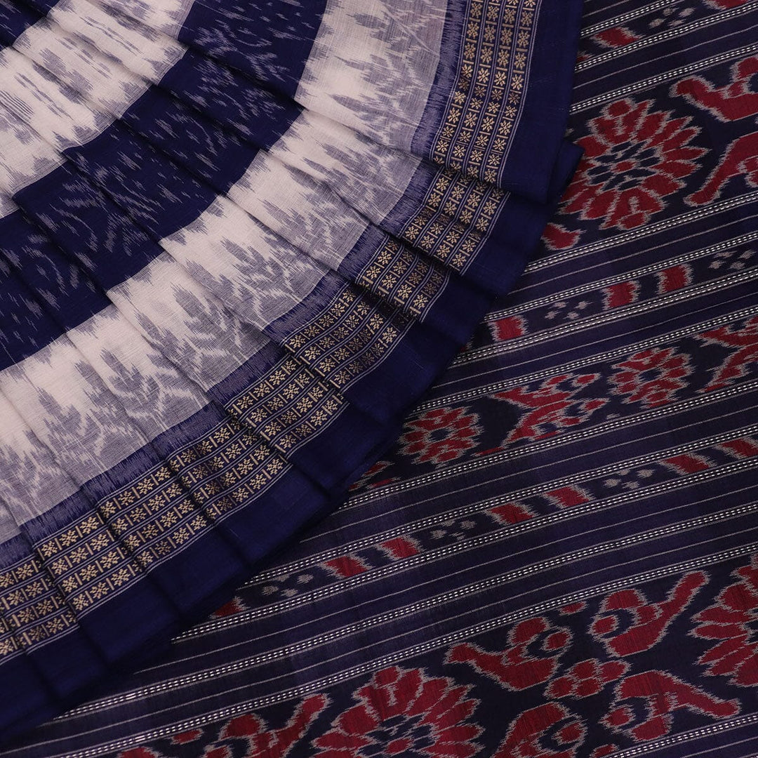 Handloom Sambalpuri Cotton Ikkat Saree Handloom Saree_Cotton Priyadarshini Handloom