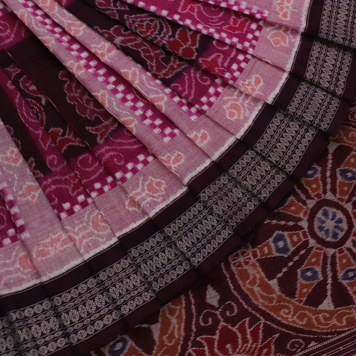 Handloom Sambalpuri Cotton Ikkat Saree Handloom Saree_Cotton Priyadarshini Handloom