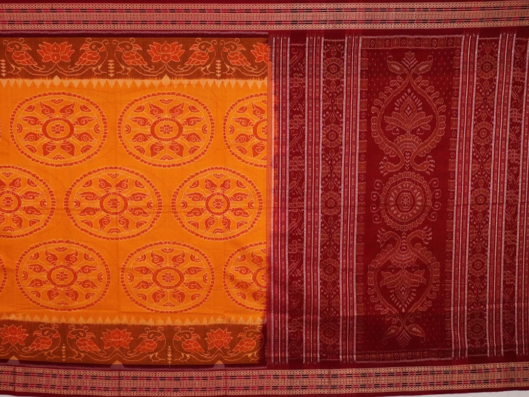 Handloom Sambalpuri Cotton Ikkat Saree Handloom Saree_Cotton Priyadarshini Handloom