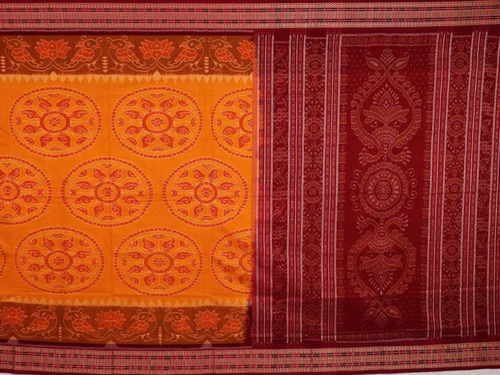 Handloom Sambalpuri Cotton Ikkat Saree Handloom Saree_Cotton Priyadarshini Handloom
